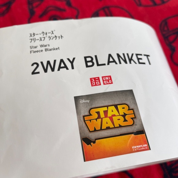 Brand new w Tag Star War Blanket fleece from Japan gift - Picture 4 of 4